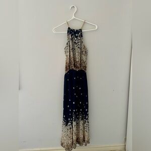 Flower blossom maxi dress